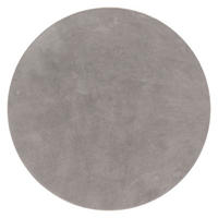 FLACHWEBETEPPICH Grau Ø 120 cm - Grau, Kunststoff (120/120cm) - TT Home