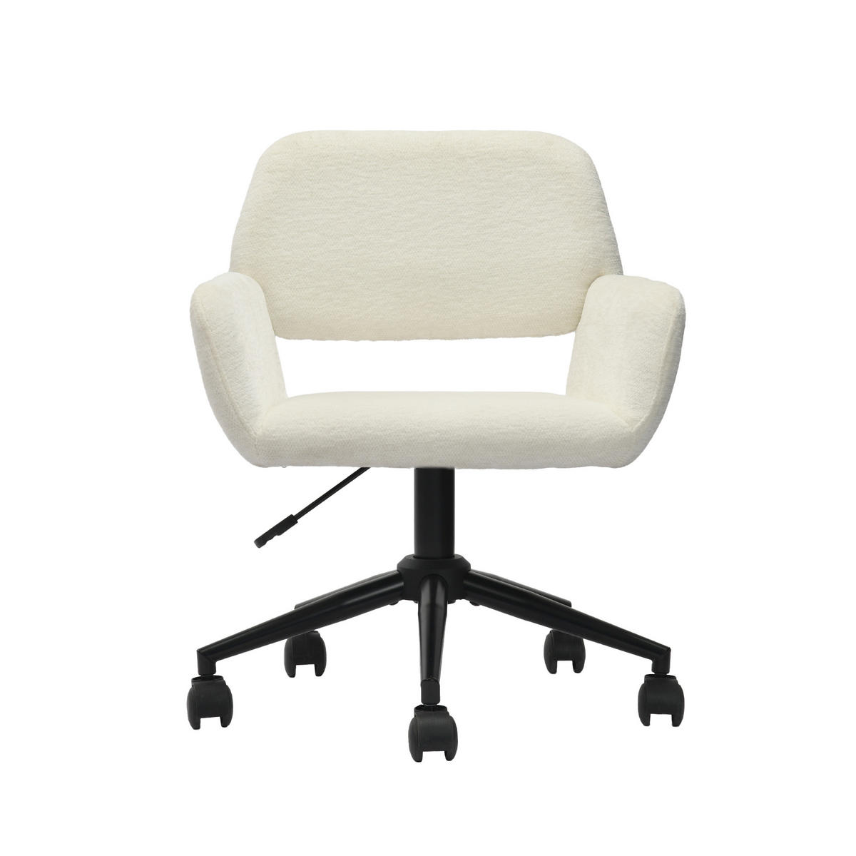 KINDERDREHSTUHL Stoffbezug höhenverstellbar & 360° drehbar - Beige, Holzwerkstoff/Textil (56.5/84.5/57.5cm) - Urban Meuble