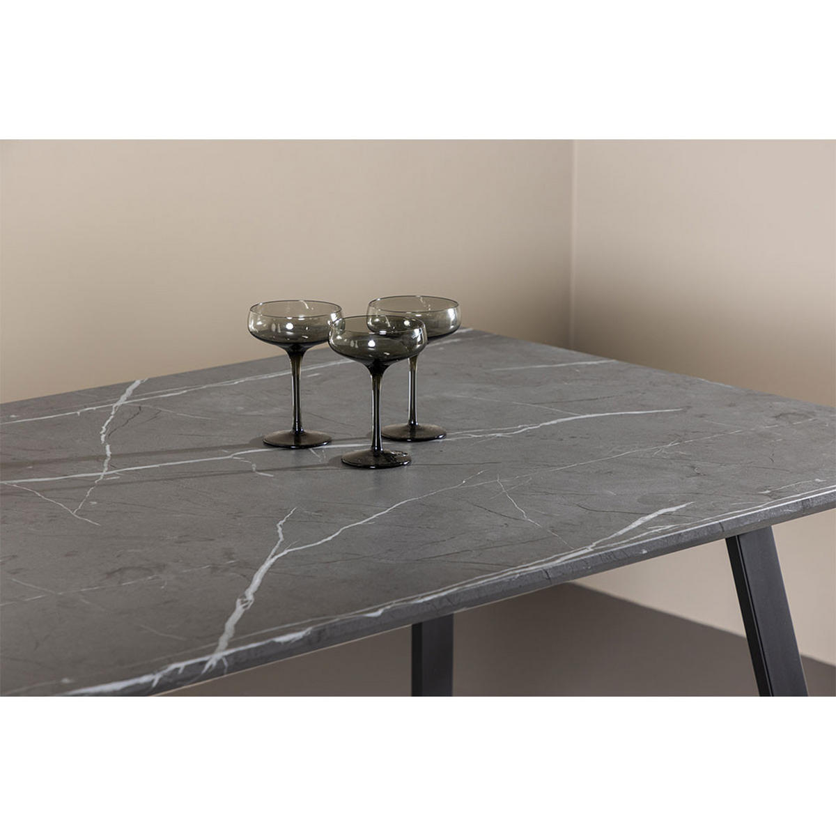 ESSTISCH dunkelgrau - Grau, Holzwerkstoff (90/200/75cm) - ebuy24