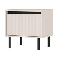 NACHTTISCH OSTIA 51,8/50/40 cm Beige - Beige, Holzwerkstoff (51.8/50/40cm) - MASSENO