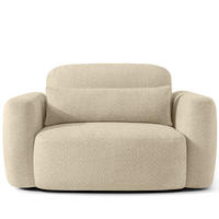 SESSEL ELOSA - Beige, Holz/Textil (145/85/115cm) - KONSIMO®