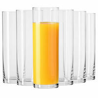 LONGDRINKGLÄSER 6er-Set, 200 ml - Transparent, Glas (0.2L) - Krosno Glass