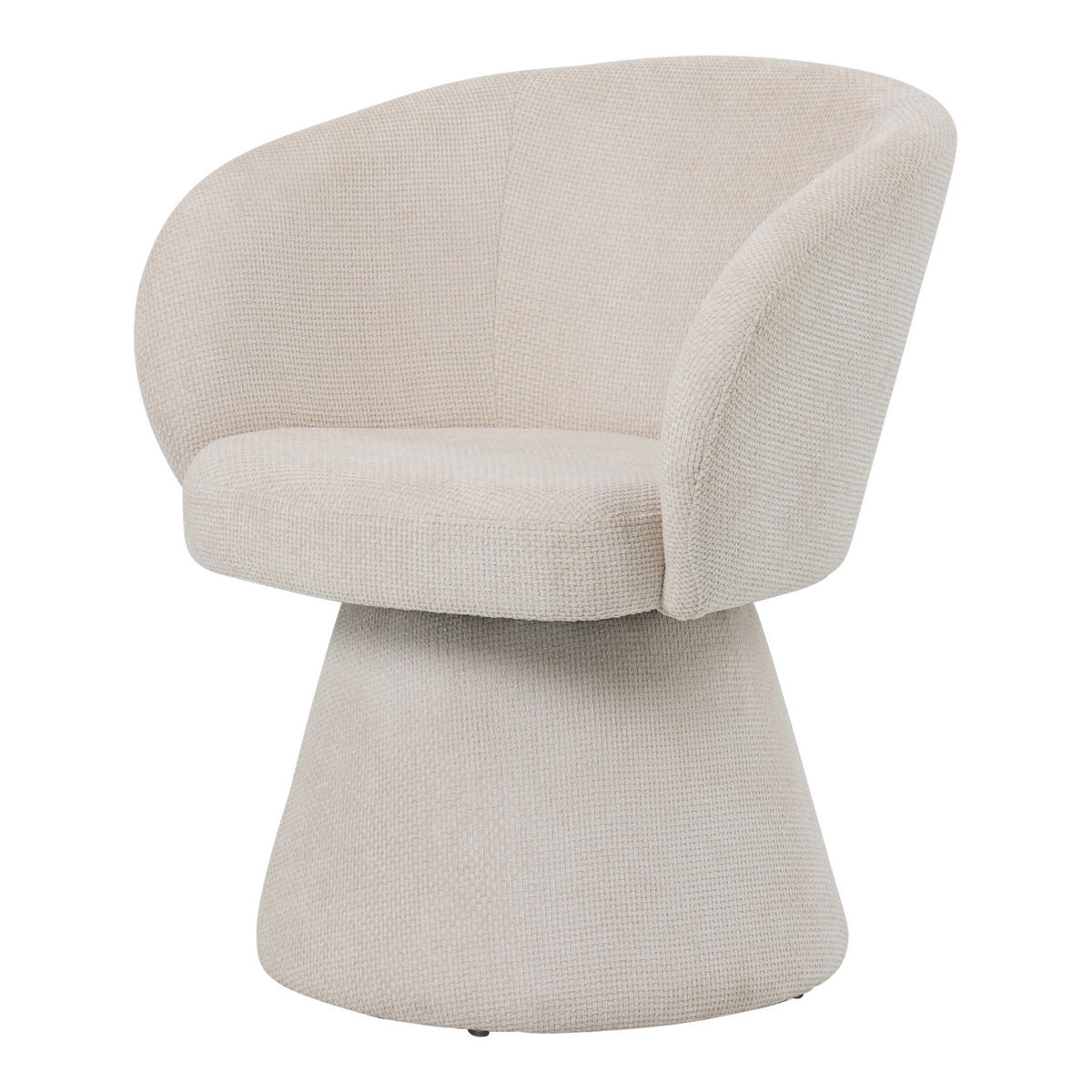 ESSZIMMERSTUHL Hermes Beige 65/62/79cm - Creme, Holz (62/79/65cm) - PTMD Collection