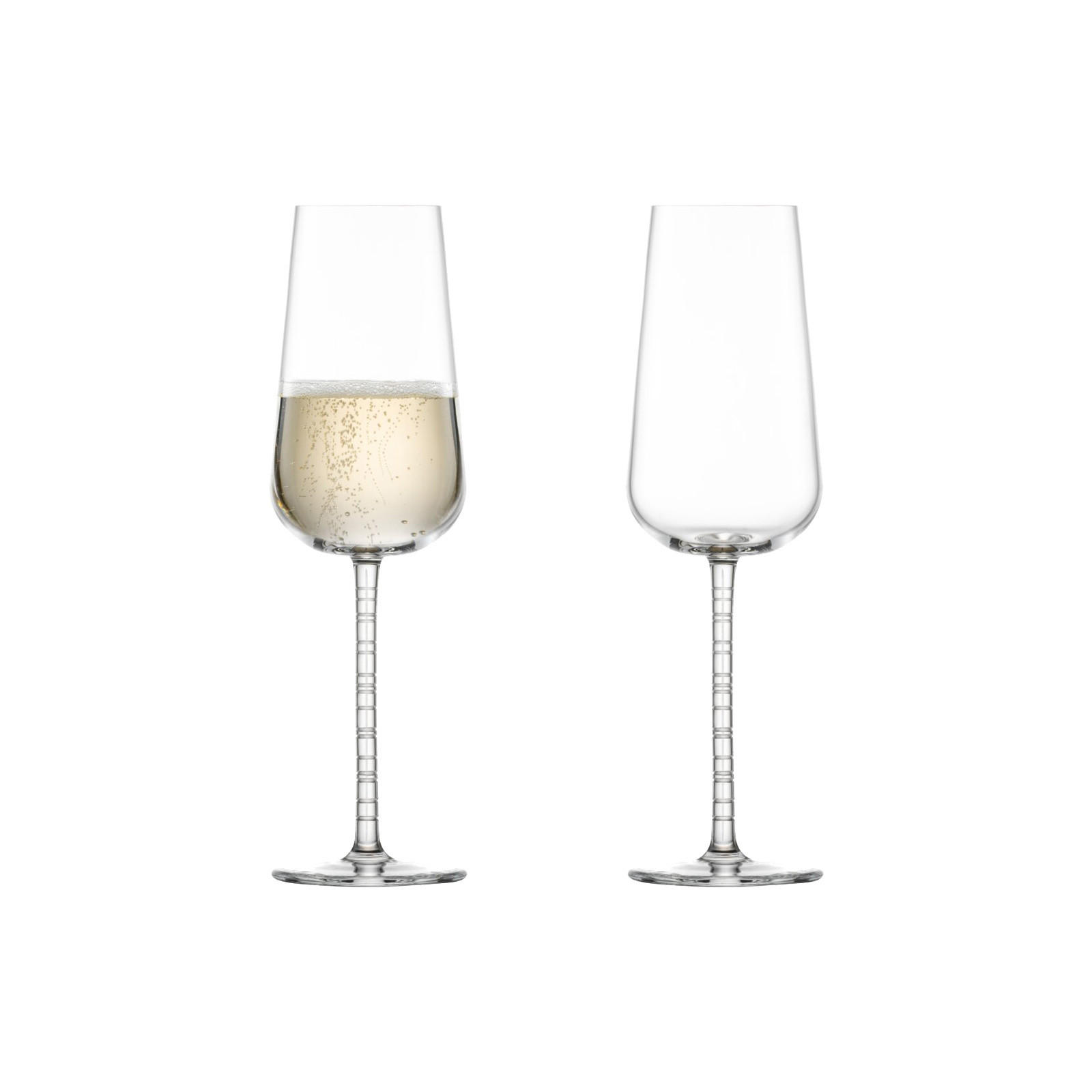 CHAMPAGNERGLÄSER Journey transparent 358 ml 2er Set - Transparent, Glas (0.358L) - Zwiesel Glas