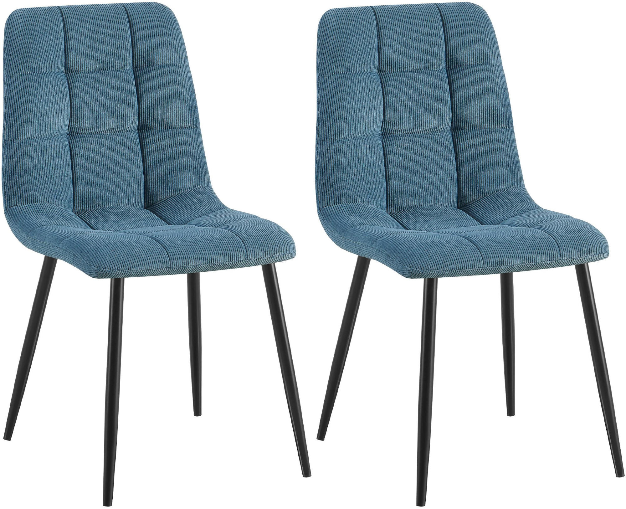 Deluke Esszimmerstuhl Blau 45x84x55 cm