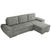 ECKSOFA UMBRIA L Grau Stukture - Grau, Textil (271/157cm) - MKS