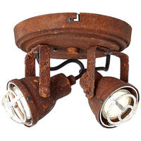 SPOTRONDELL Bente 26310/60 - Rostfarben, Metall (16.5/16.5/13.5cm) - Brilliant