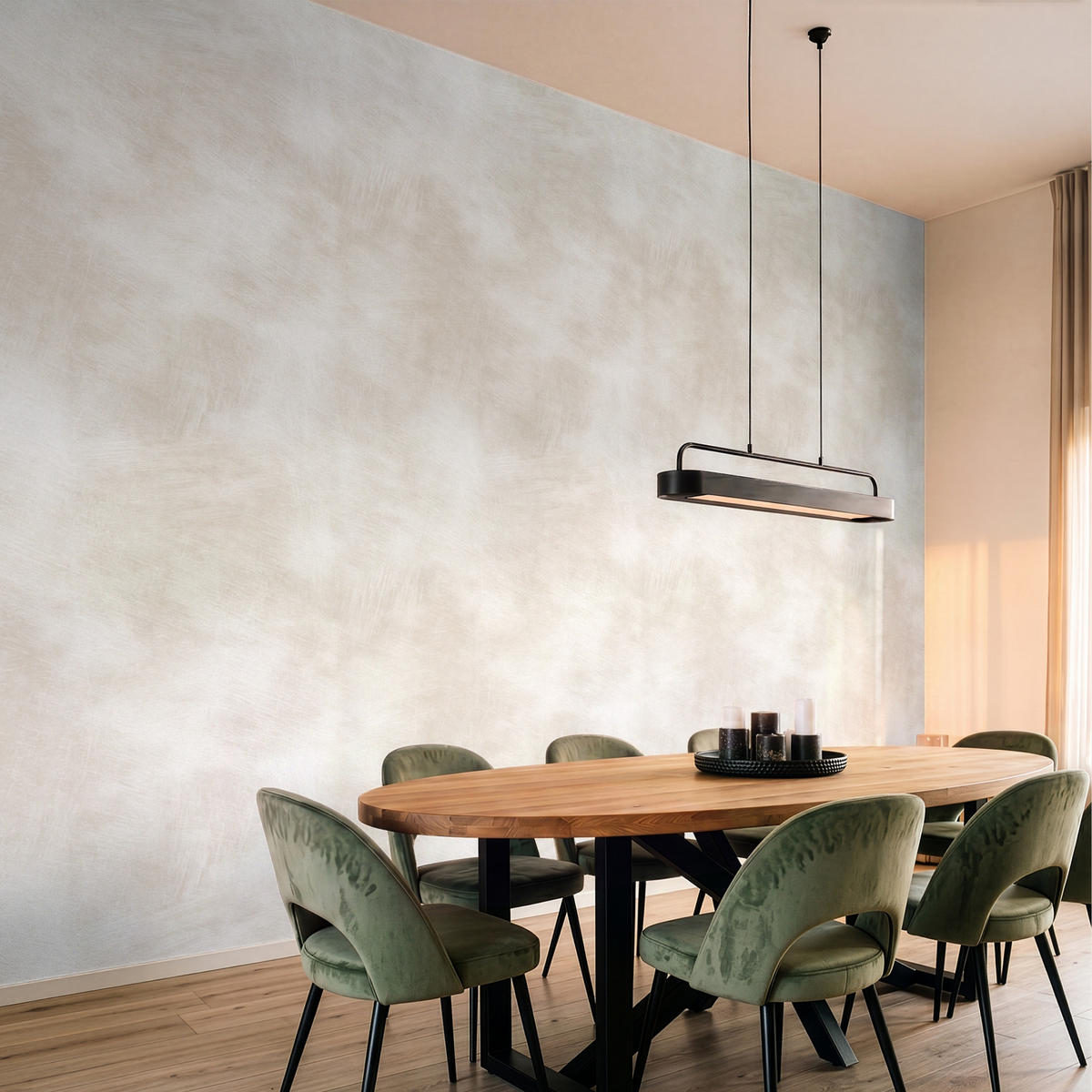 TAPETE - Dezent - Textur - Beige - 400x300 cm - Creme, Papier (400/300cm) - OnlyWow