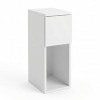 BEISTELLTISCH Teny 20/30/55 cm - Weiß, Holzwerkstoff (20/55/30cm) - EDAXO