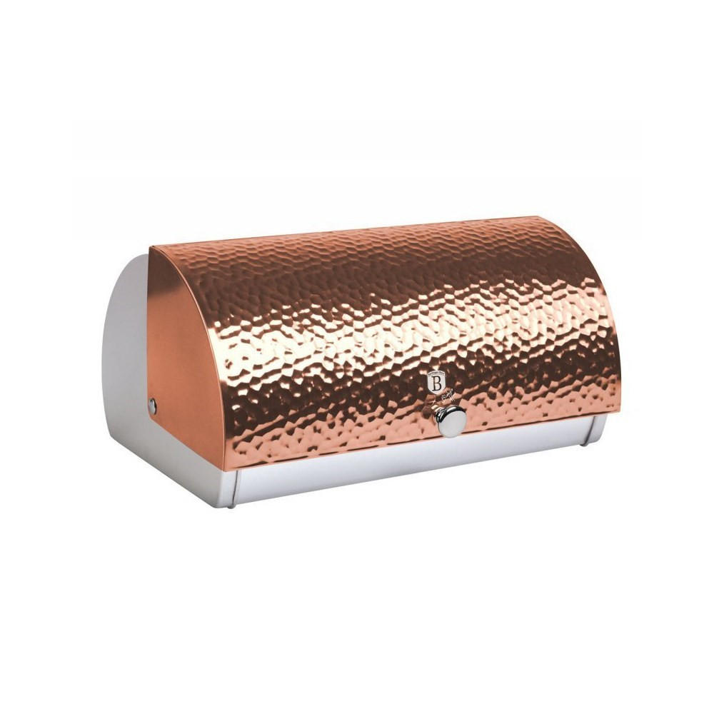 BROTKASTEN Orange 38/28/18.5 cm BH6726 - Orange, Metall (28/18.5/38cm) - Berlinger Haus
