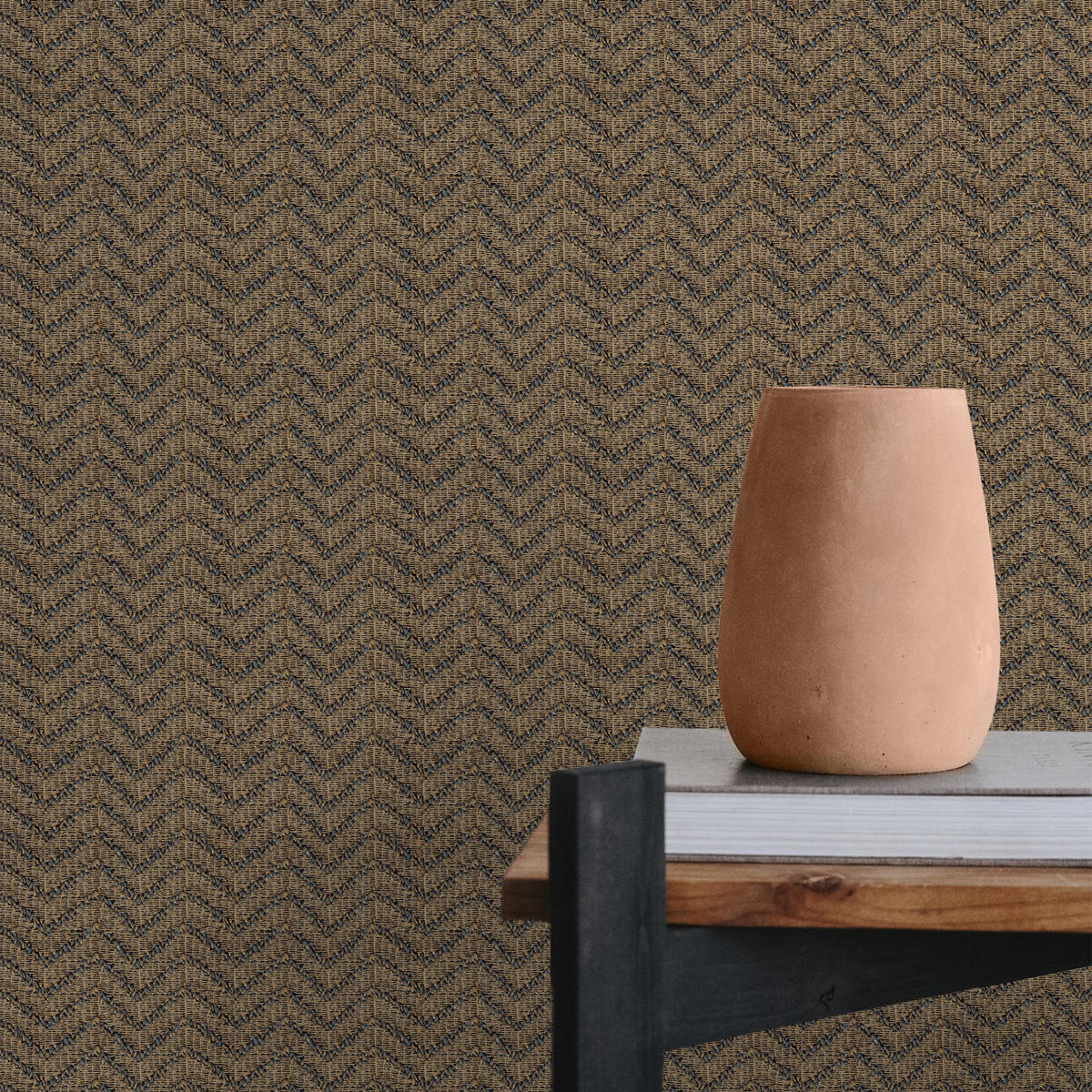 VLIESTAPETE - Kubanischer Sand - Sandfarben/Grau, Papier/Kunststoff (53/1000cm) - Sublime