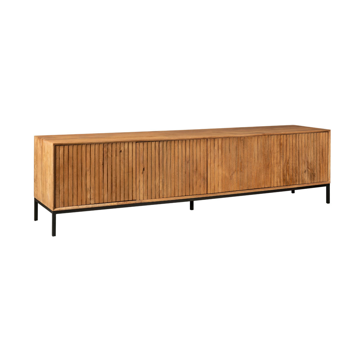 TV-MÖBEL Madison Braun 45/210/55 cm - Braun, Holz (210/55/45cm) - Starfurn