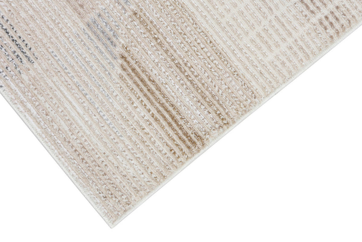 TEPPICH COMO Creme 120/170 cm - Creme, Kunststoff (120/170cm) - Tapiso