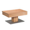 COUCHTISCH Celeste 90x60x43 höhenverstellbar;diagonal verschiebbar Kernbuche - Kernbuche, Holz (90/60/43cm) - 58aufmkessel
