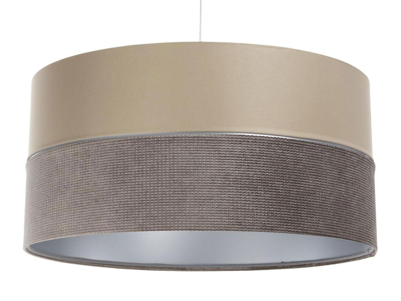 HÄNGELEUCHTE Beige 60/30 cm - Beige/Braun, Kunststoff (60/1/30cm) - ONZENO
