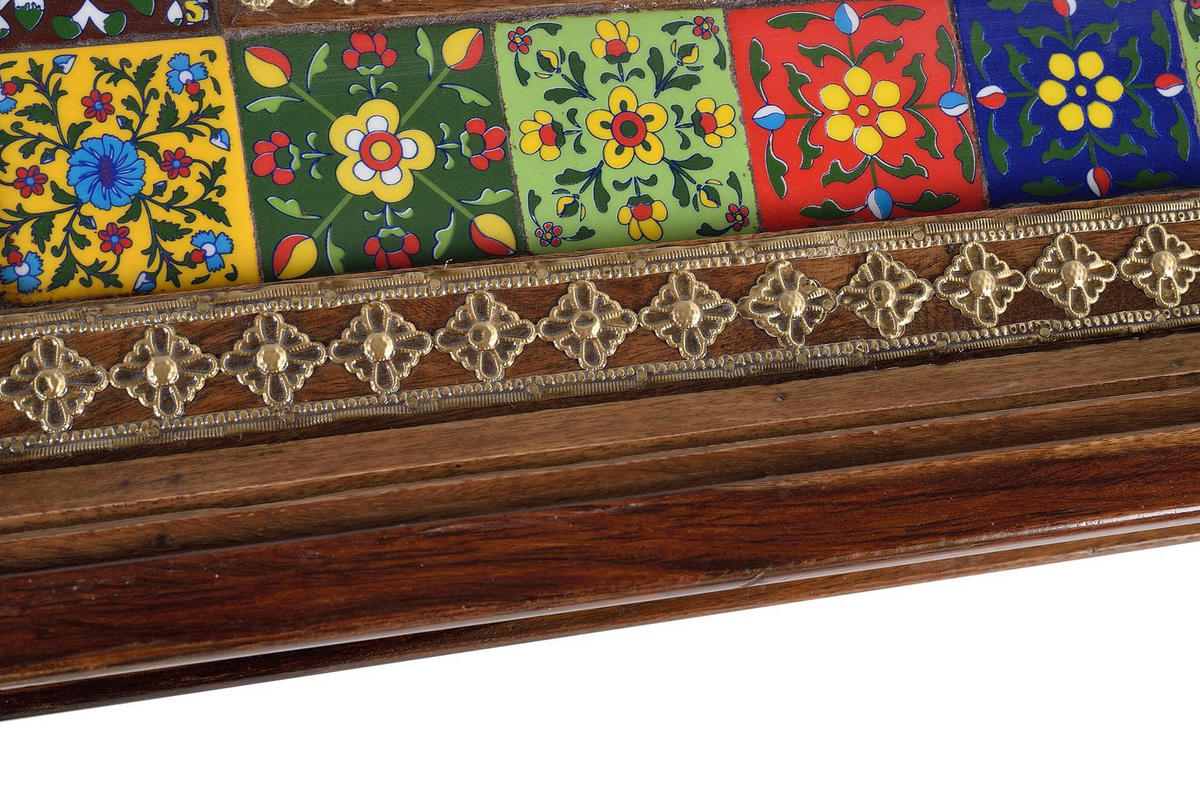 COUCHTISCH aus Palisander - Braun, Holz (120/60/45cm) - Giner y Colomer