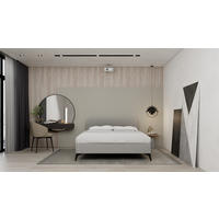 POLSTERBETT Mavilo 160 x 200 cm mit Bettkasten und Lattenrost, Taschenfederkernmatratze 19cm - grau - Grau, Holz (160/200cm) - Homesy