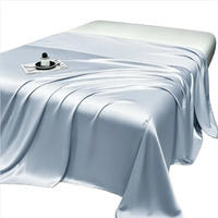 BETTWÄSCHE,BLAU, Eisseidenstoff, 230 x 160 cm - Blau, Textil (160/230cm) - Authentics