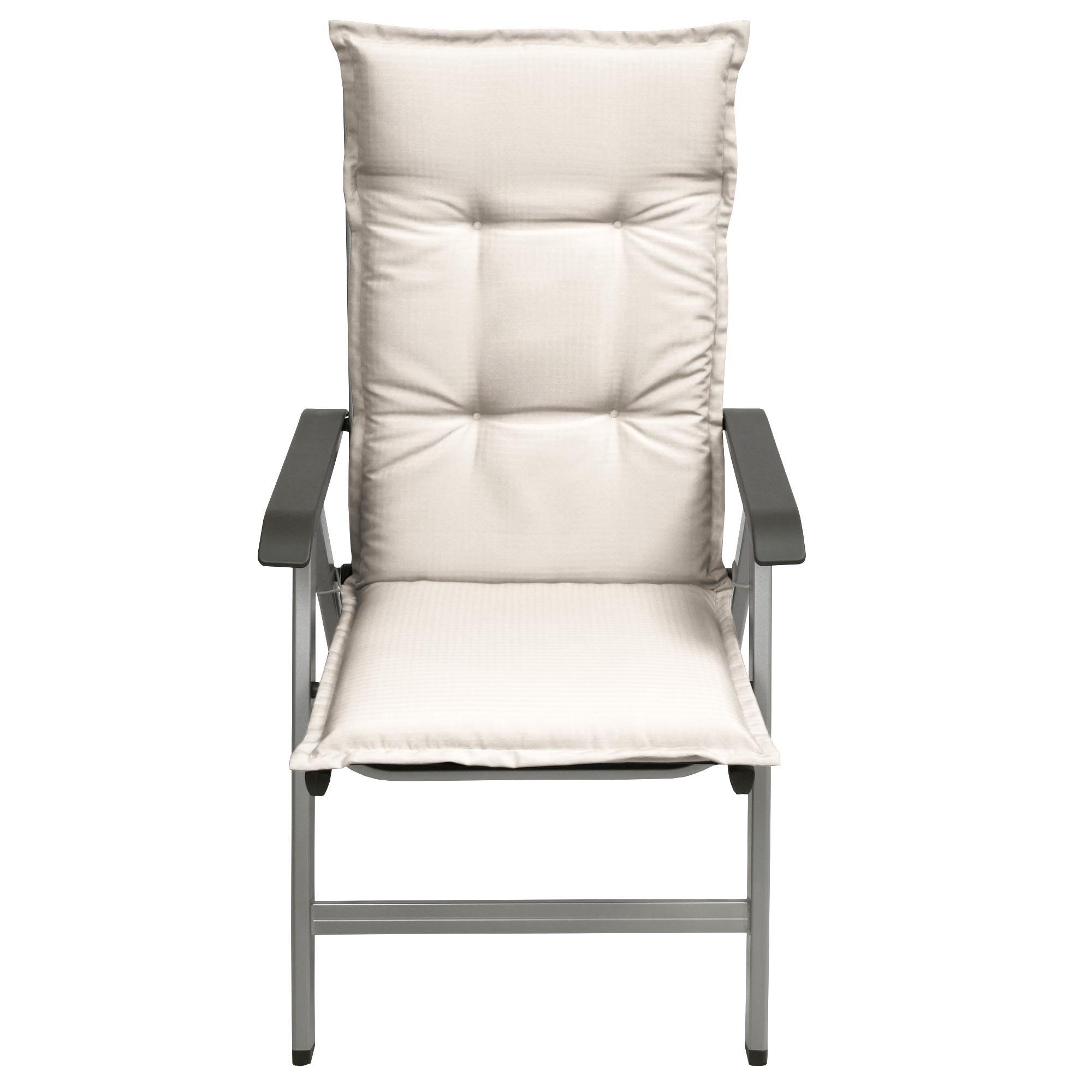 HOCHLEHNERAUFLAGE Base HL 120/50/6cm Natur - Naturfarben, Textil (50/6/120cm) - Beautissu 