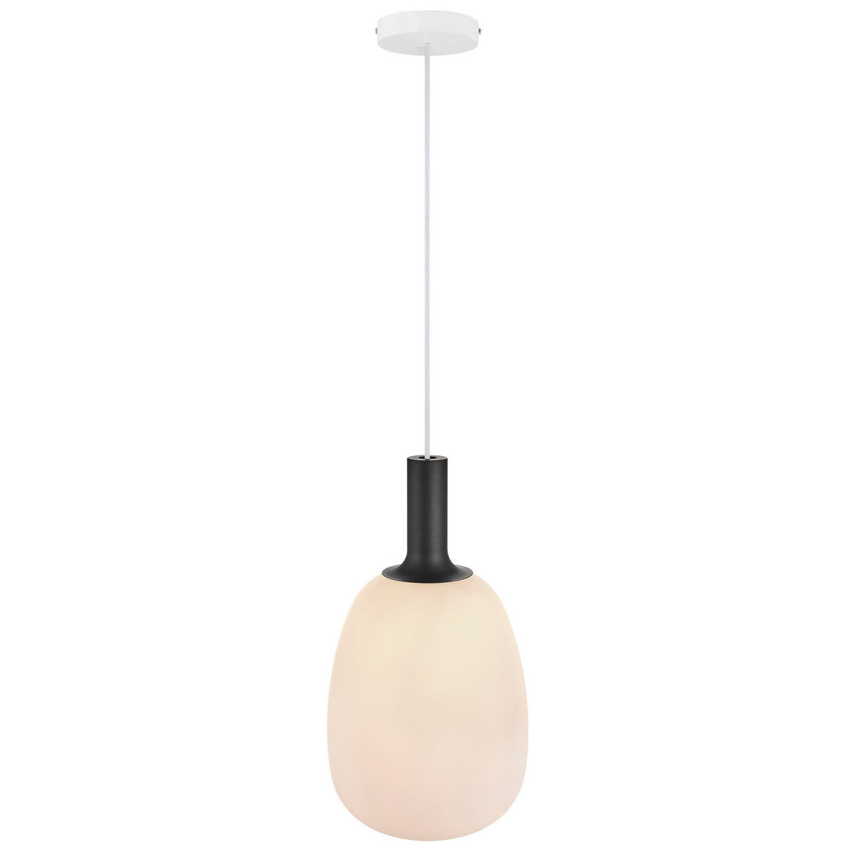 HÄNGELEUCHTE Alton - Weiß - 43 cm - Weiß, Glas (43/23/43cm) - Nordlux