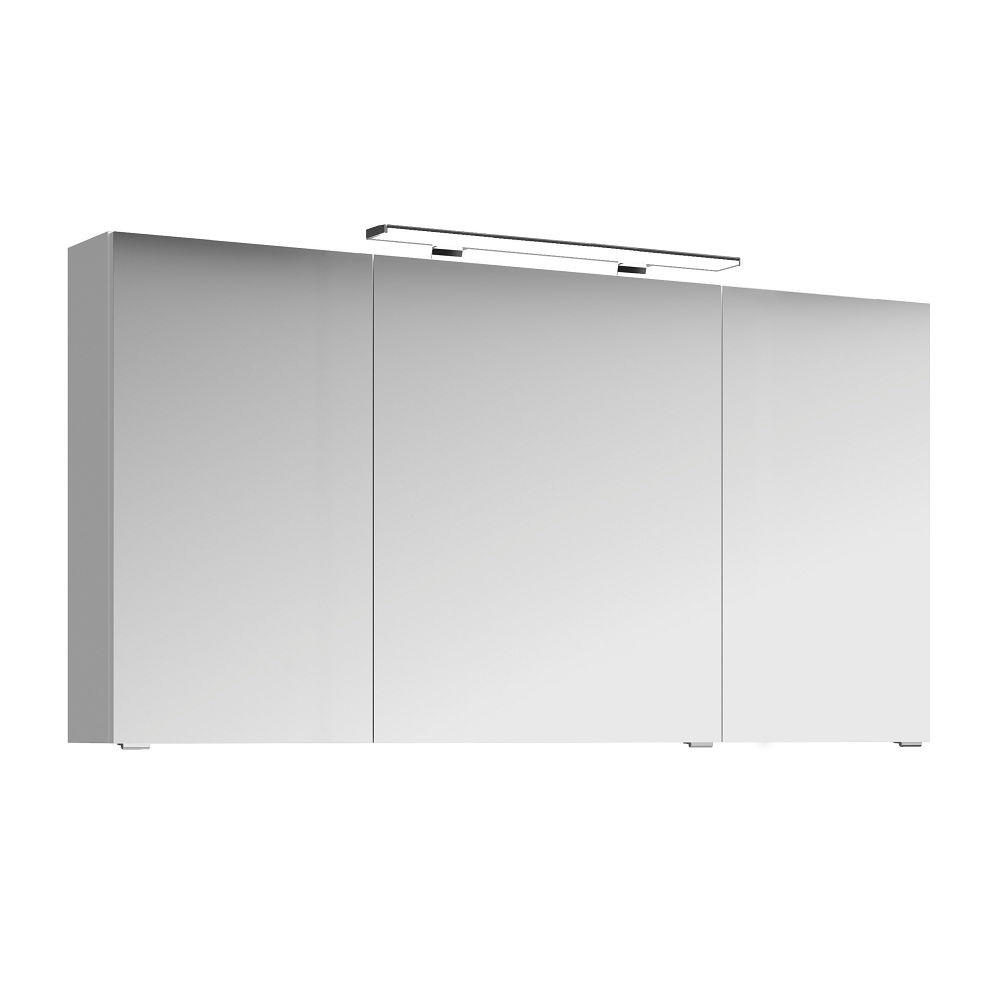 Lomado Spiegelschrank Weiß 140x71x17 cm