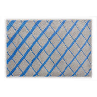 BADTEPPICH Diamond Ocean 60 x 90 cm - Blaugrau, Textil (60/90cm) - Joop!