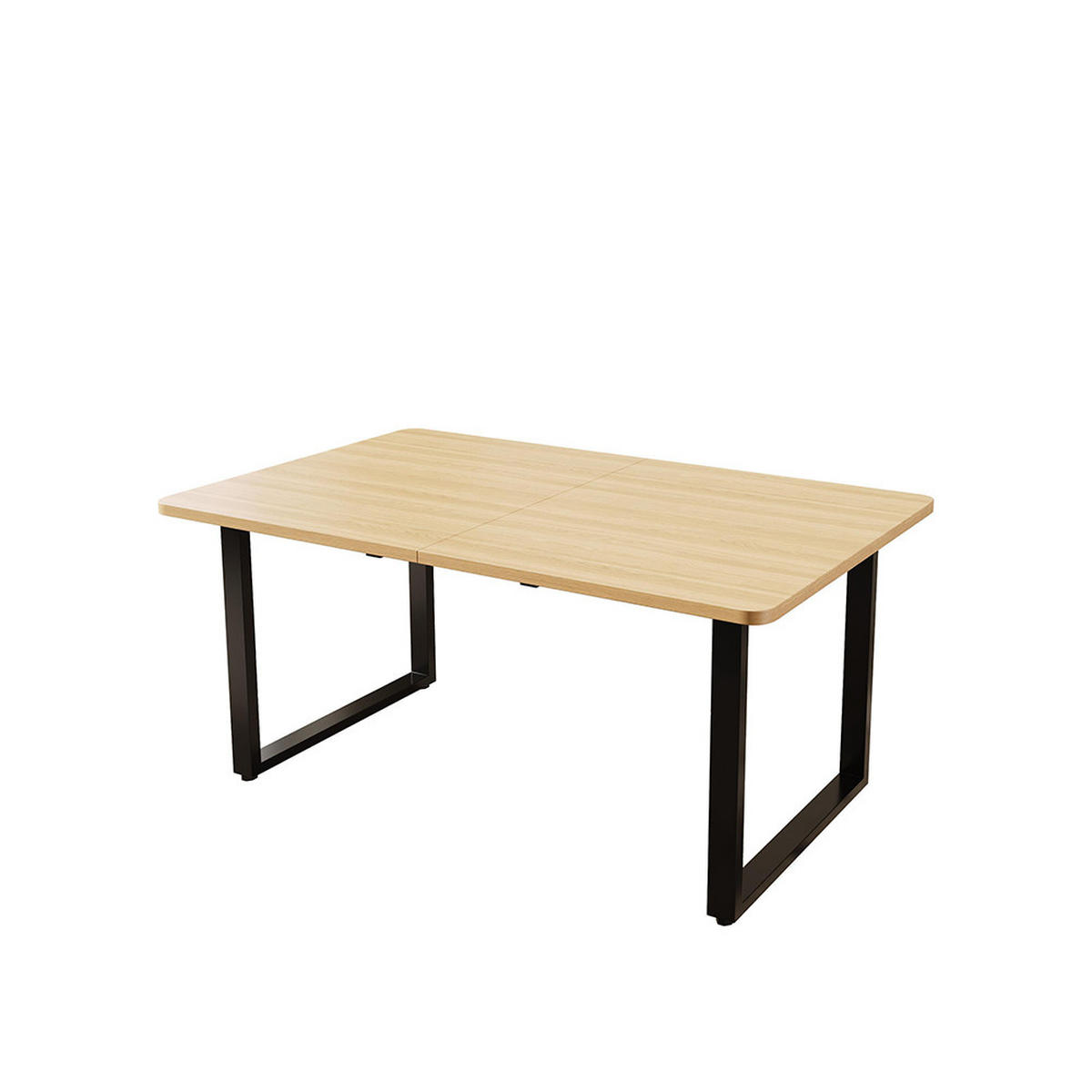 ESSTISCH mit 3 Längen,140/180/220*90cm,Eichenfarbe - Alteiche, Holz (220/90/75cm) - KOMHTOM