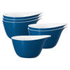MÜSLISCHALEN Life Fashion Classic Blue 600 ml 6er Set - Blau, Keramik (15.7/13.7/8.4cm) - Seltmann Weiden