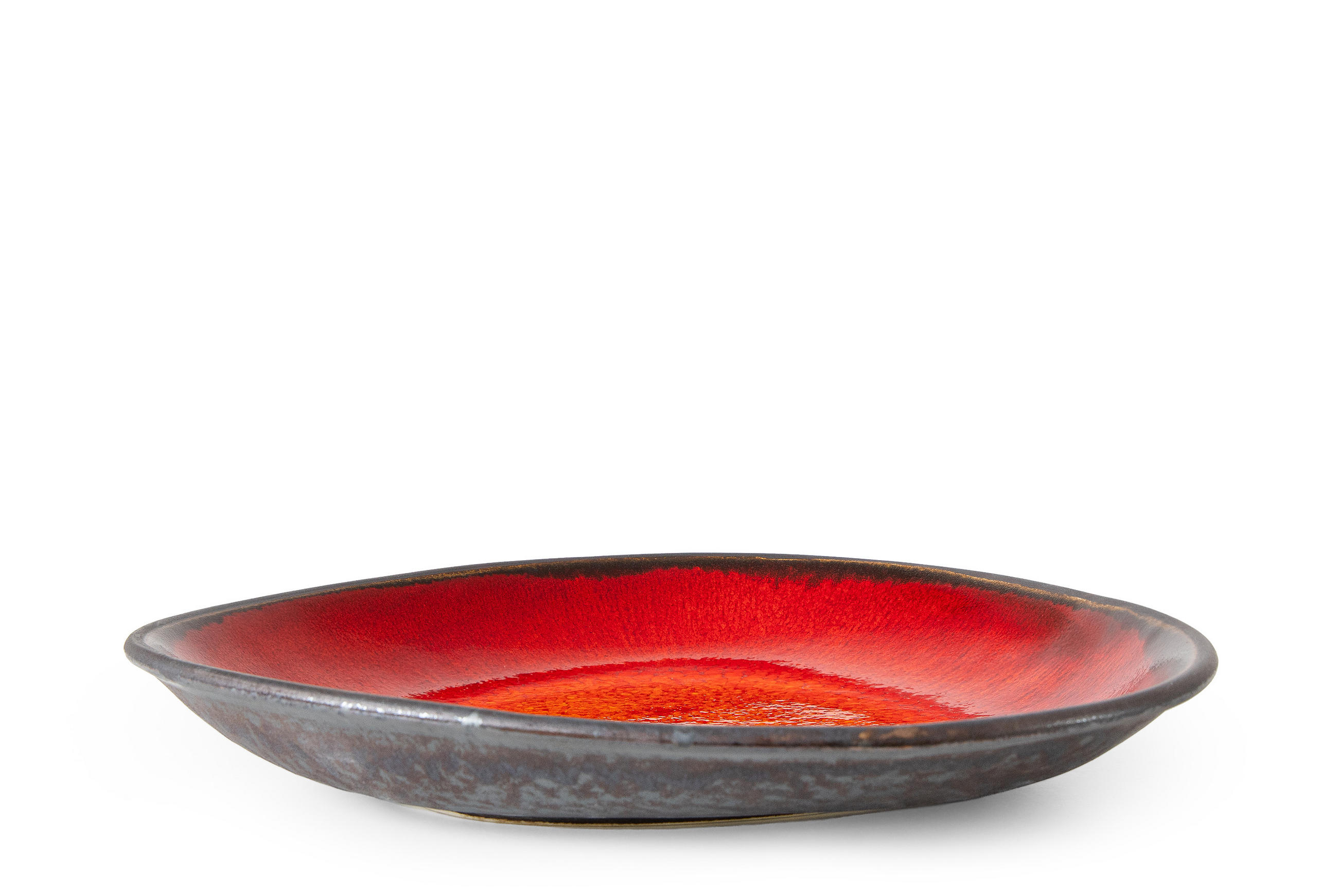 TIEFER TELLER PRIMA, Rot - Rot, Keramik (30/32/5cm) - KONSIMO®