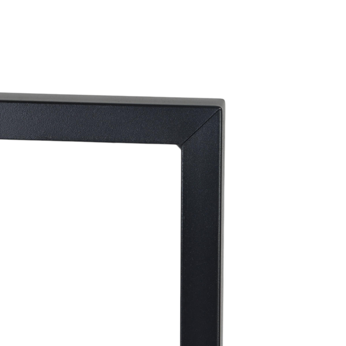 HANDTUCHHALTER - Schwarz, Metall (44/80/4.5cm) - Relaxdays