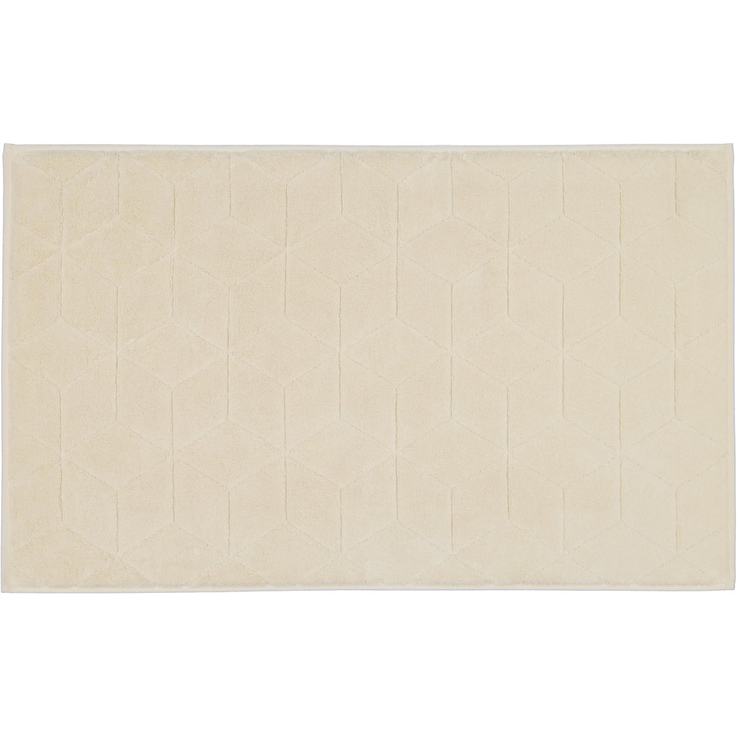 BADEMATTEN COORDINATES CARRÉ 2553 CASHMERE - 356 - Beige, Textil (50/80cm) - Zöllner