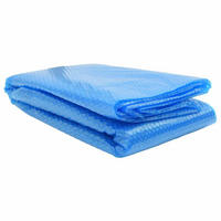 POOLABDECKUNG Blau 488/244 Cm PE - Blau, Kunststoff (244/488cm) - vidaXL