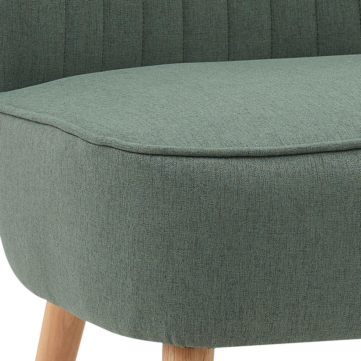 STÜHLE 2-tlg., Grün - Grün, Textil (62/77/70cm) - Oviala