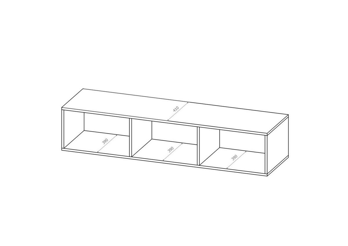 TV-LOWBOARD Kolder 150 cm Kaschmir mit geriffelten Fronten - Kaschmir/Silberfarben, Holzwerkstoff/Kunststoff (150/38/43cm) - Ravio
