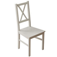 HOLZSTUHL für das Esszimmer ROMA, kaszmir - Schwarz, Holzwerkstoff (43/95/40cm) - Idohome
