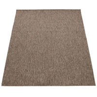 TEPPICH Kurzflor Unifarben Wohnzimmer schmutzabweisend Braun Rechteckig 160x220 - Braun, Textil (160/220cm) - KADIMA DESIGN