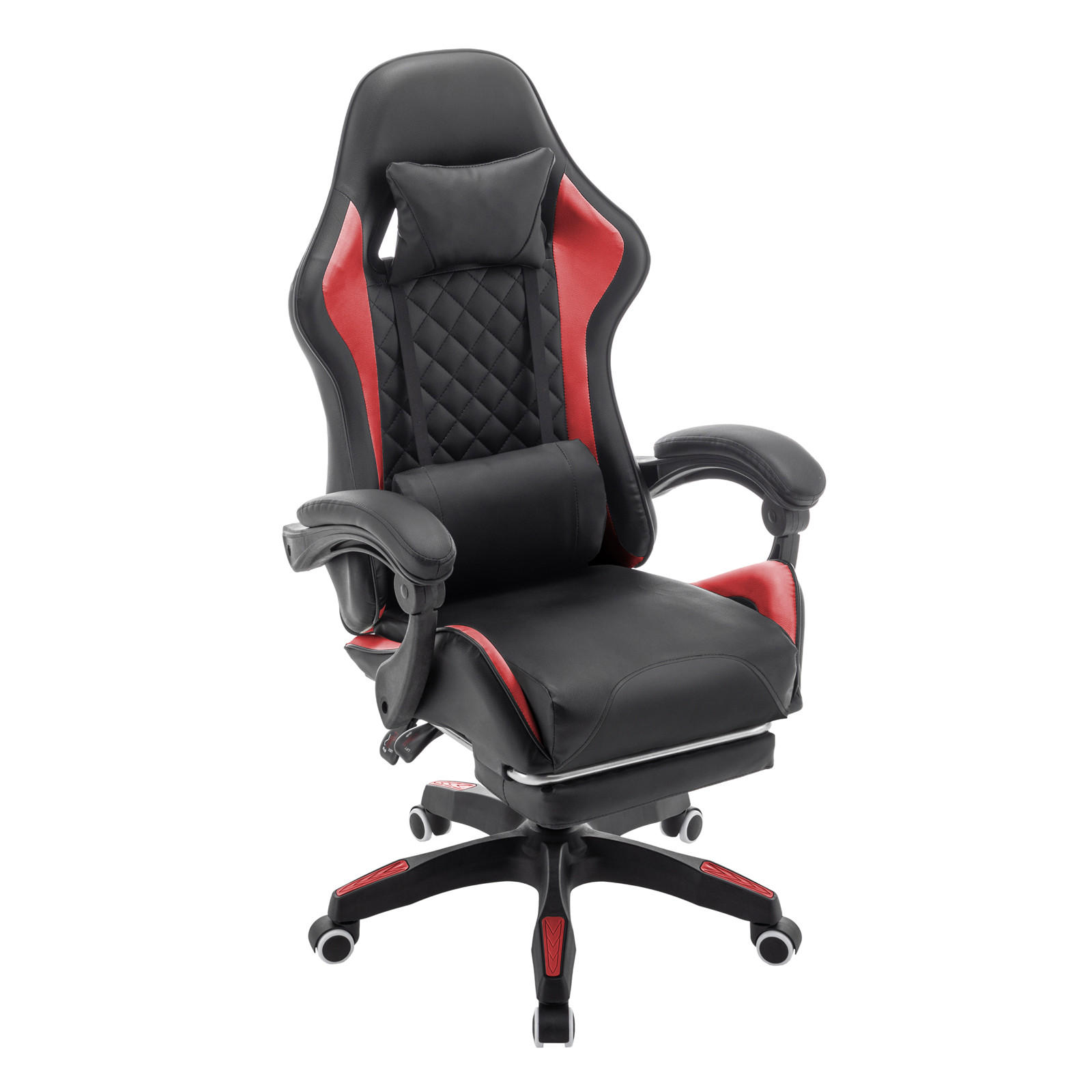 GAMINGSTUHL X-STREAM Rot - Rot, Textil (66/120/66.5cm) - SVITA