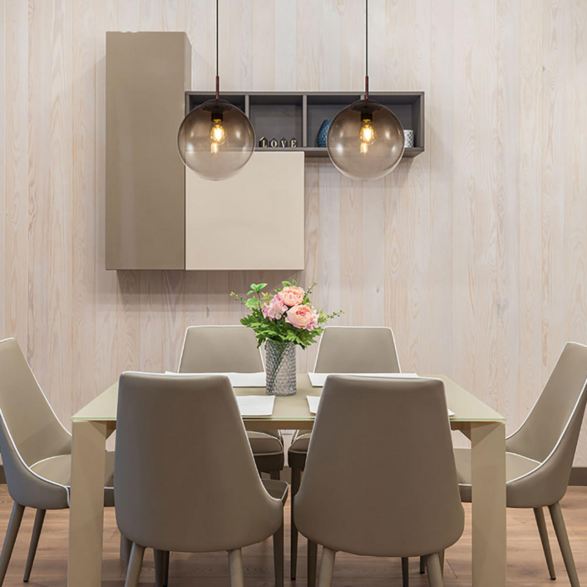 HÄNGELEUCHTE VARUS Glas Orange - Orange, Glas (25/25/120cm) - Globo Lighting