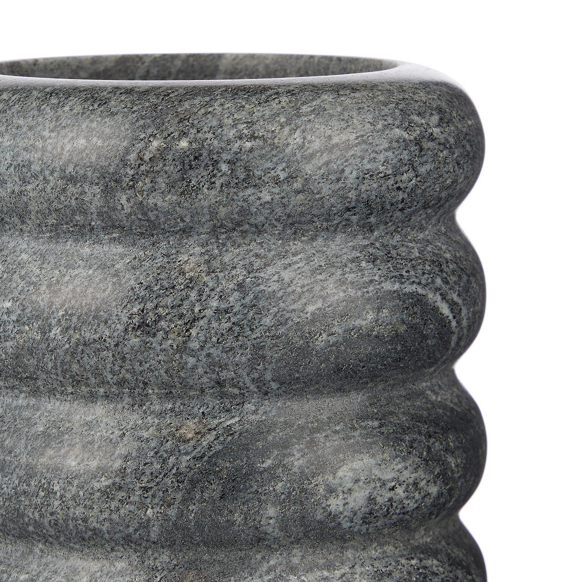 FLASCHENKÜHLER Marble - Dunkelgrau, Stein (13/13cm) - Butlers