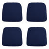 SITZKISSEN Panama 48/48 cm 4er-Set - Dunkelblau, Textil (48/5/48cm) - Madison