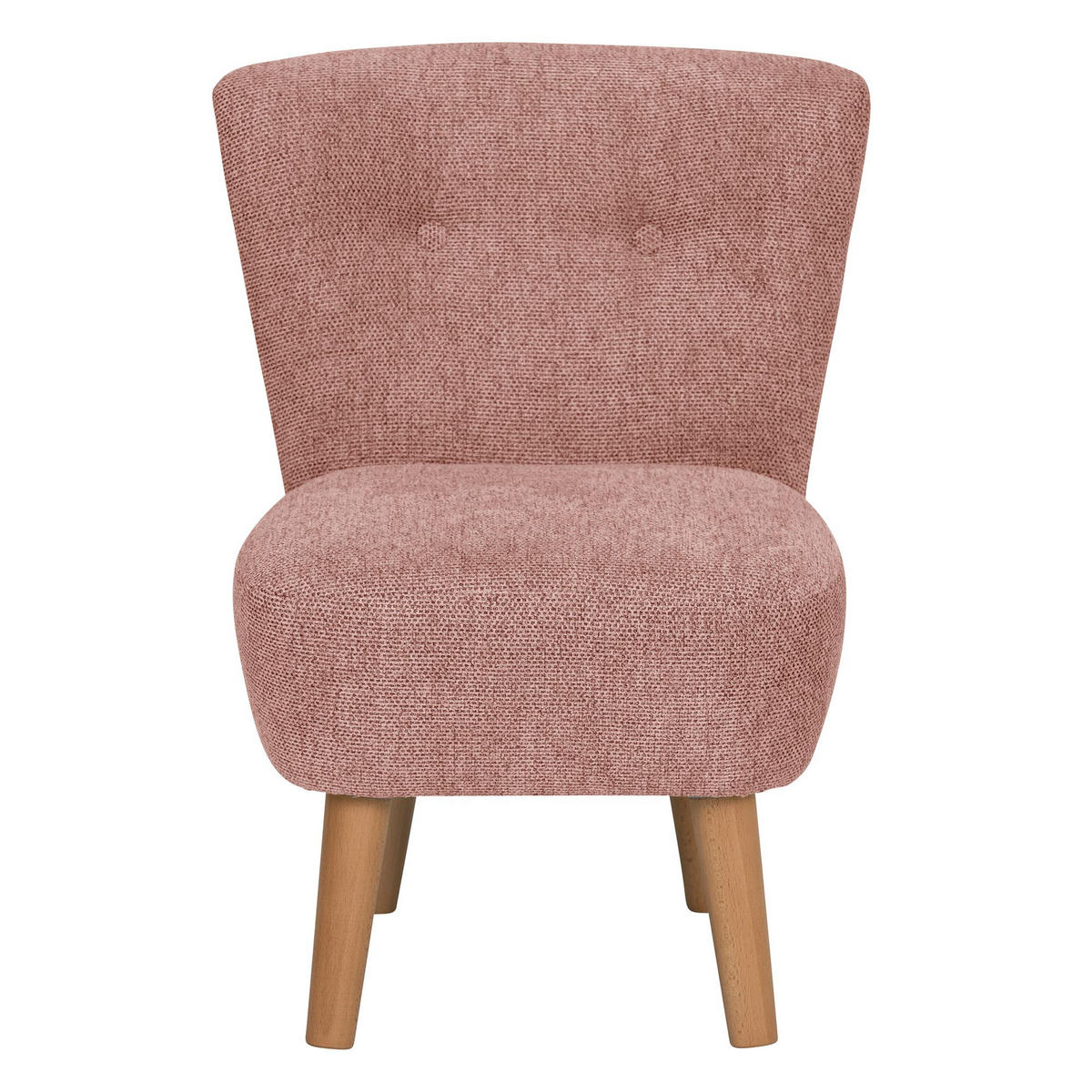 KINDERSESSEL Katya Flachgewebe lachs - Hellrosa, Kunststoff (41/54/50cm) - 58aufmkessel