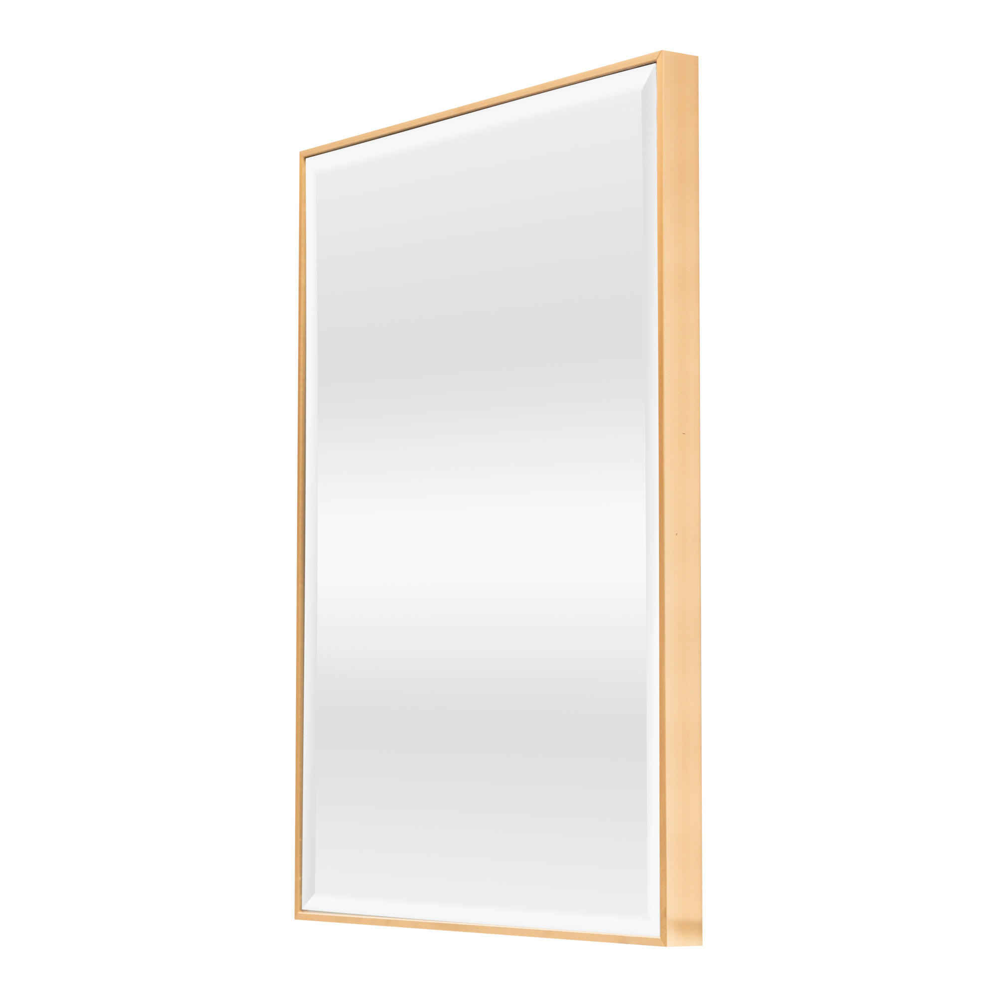 WANDSPIEGEL Novoli - Goldfarben, Glas/Kunststoff (50/4/70cm) - [en.casa]