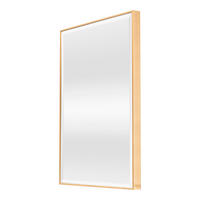WANDSPIEGEL Novoli - Goldfarben, Glas/Kunststoff (50/4/70cm) - [en.casa]