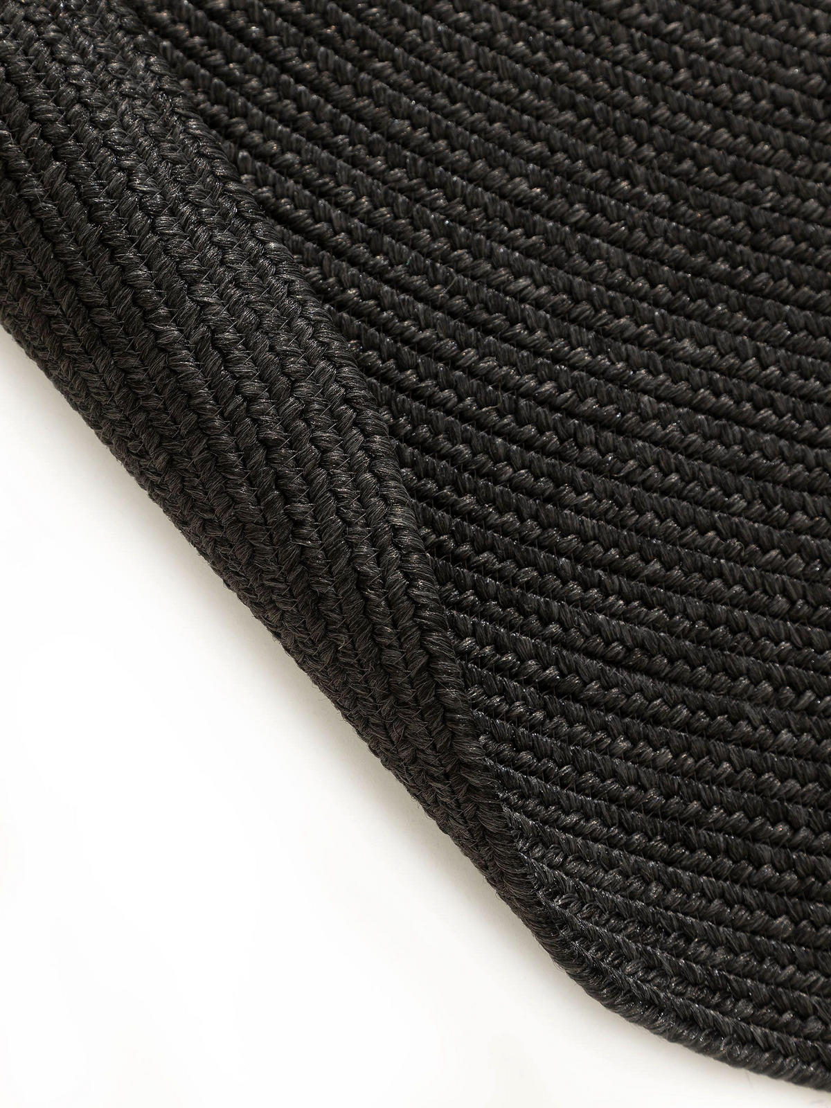 OUTDOORTEPPICH Nandi Schwarz 160x230 cm - Schwarz, Textil (160/230cm) - benuta Nest