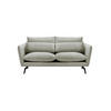 SOFA Layla 2,5-Sitzer-Velluto 15 - Hellgrau, Holz/Textil (197/95/98cm)