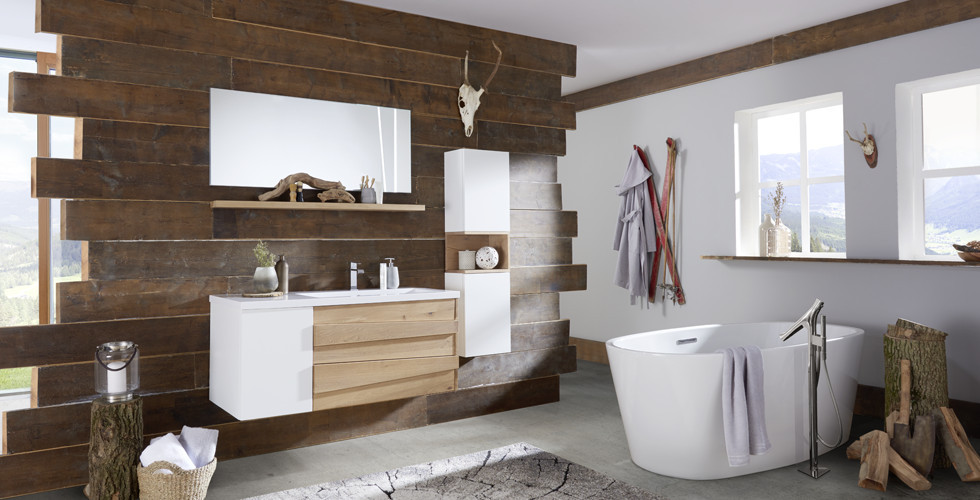 Badezimmer Trend Holz