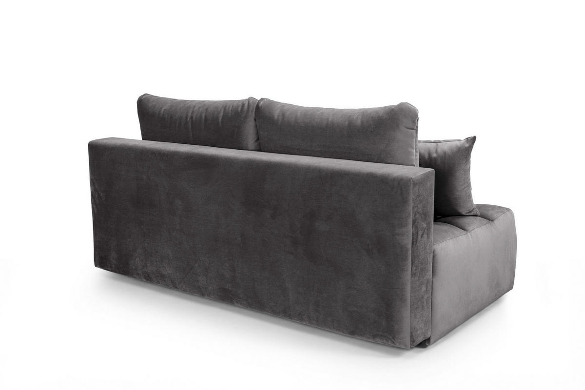 SOFA 200 cm in Graphit - Graphitfarben, Textil (200/92/115cm) - Home Collective