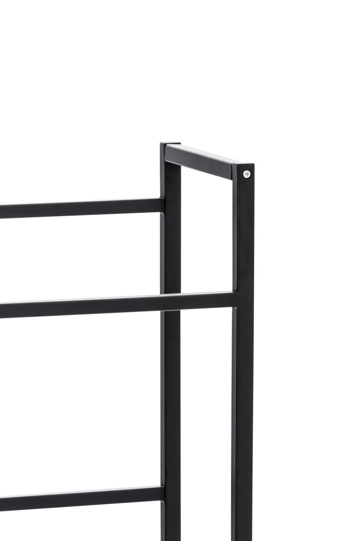 GETRÄNKESKISTENSTÄNDER Lenny - 6er Set - schwarz - Schwarz, Metall (91/31/112cm) - TPFLiving