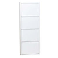 SCHUHKIPPER weiß - Weiß, Metall (50/140/16cm) - ebuy24