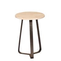 COUCHTISCH Micka Beige 40/40/56cm - Beige, Metall (40/40/56cm) - PTMD Collection